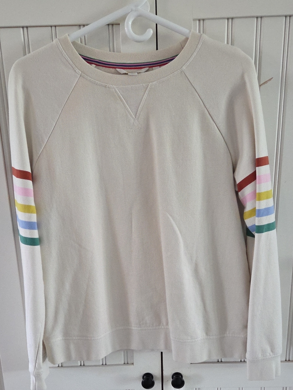 Boden Sweatshirt Stripes Womens M